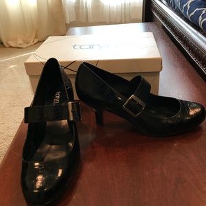 Taryn by Taryn Rose Black Mary Jane Heels